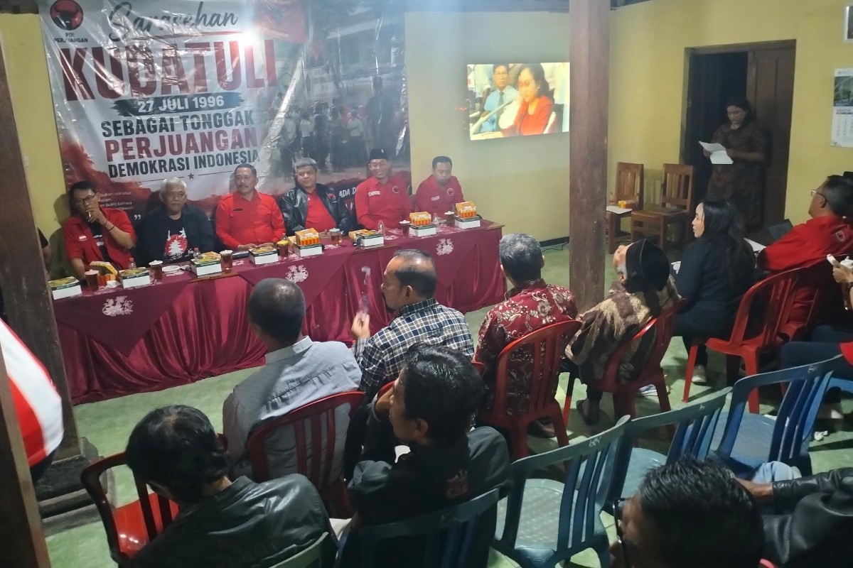 PDIP Sleman Gelar Sarasehan Kudatuli di Minggir, Perkuat Konsolidasi