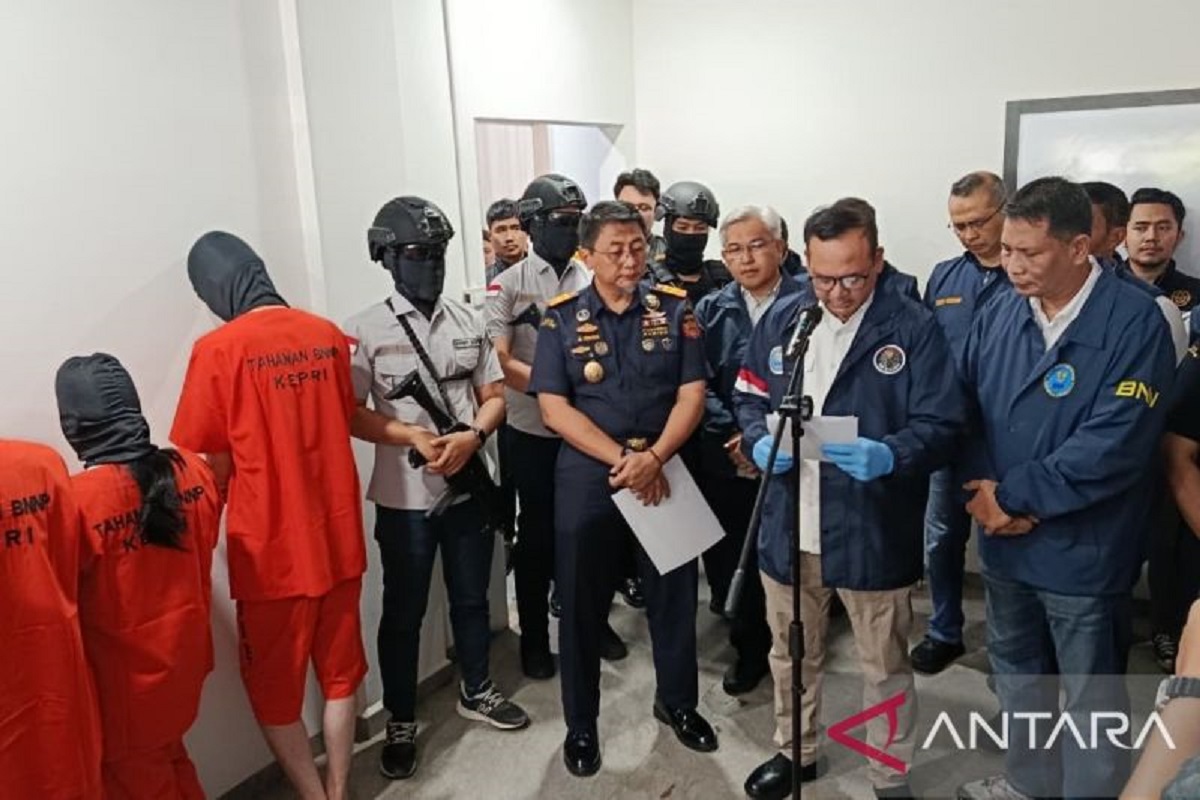 4 Lokasi di Batam Digerebek, Jaringan Narkotika Malaysia Terbongkar