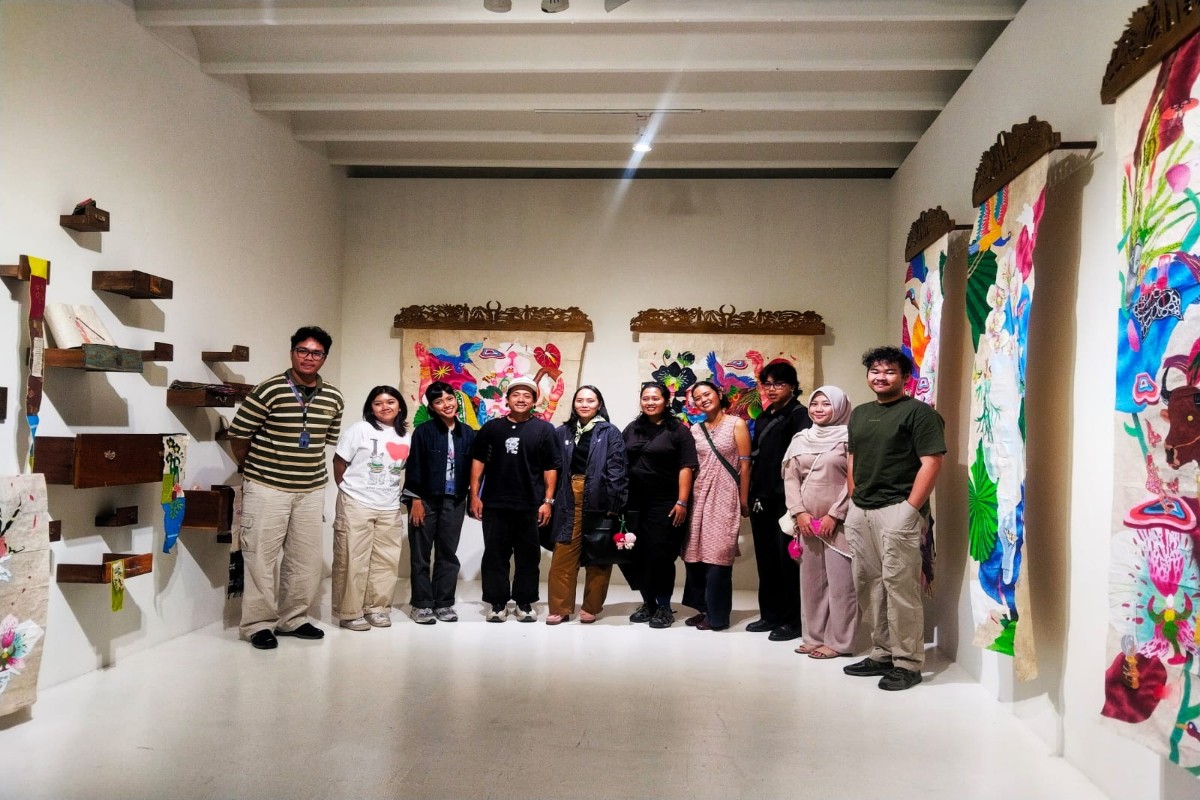 Jejak Leluhur Suku Kaili Hidup Lewat Instalasi di ARTJOG 2026