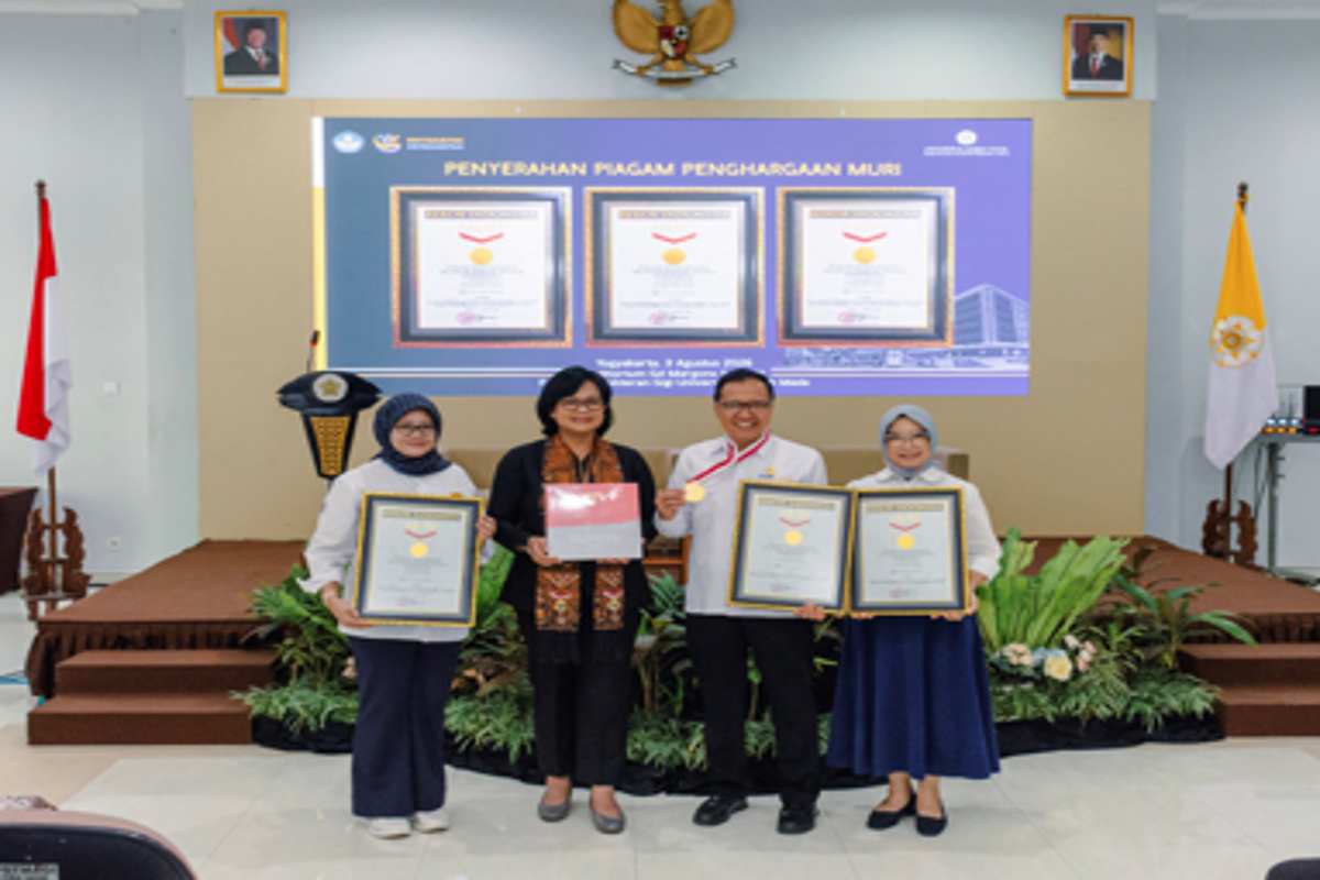 FKG UGM Pecahkan 3 Rekor MURI Sekaligus