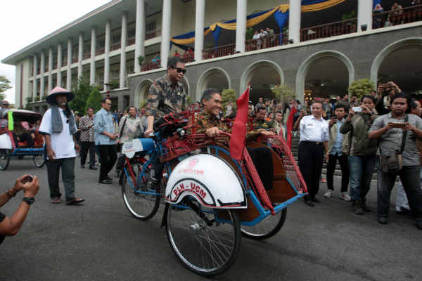 Becak Listrik di Jogja Dinilai Nyaman, Rem Baru Tingkatkan Keamanan