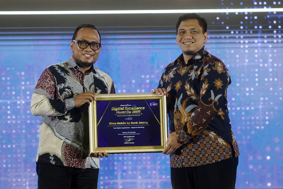 Bima Mobile Bawa Bank Jateng Raih Top Digital Application 2026