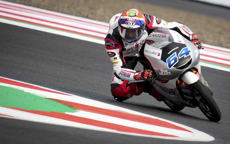 Mario Aji Finis ke-18 di FP1 Moto2 Inggris