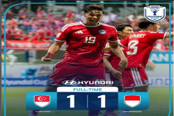 Indonesia Tersingkir dari Piala AFF 2026, Ditahan Singapura 1-1