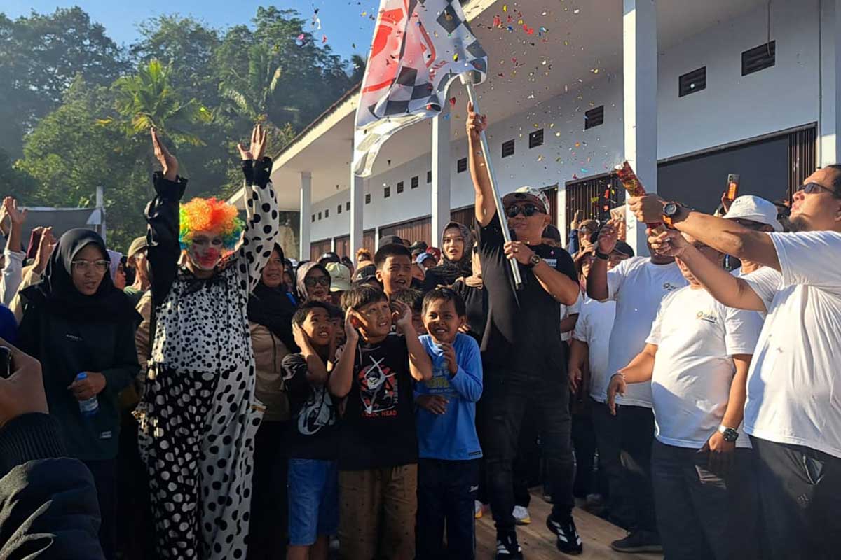4.000 Warga Ramaikan Jalan Sehat HUT RI di Ngluwar Magelang