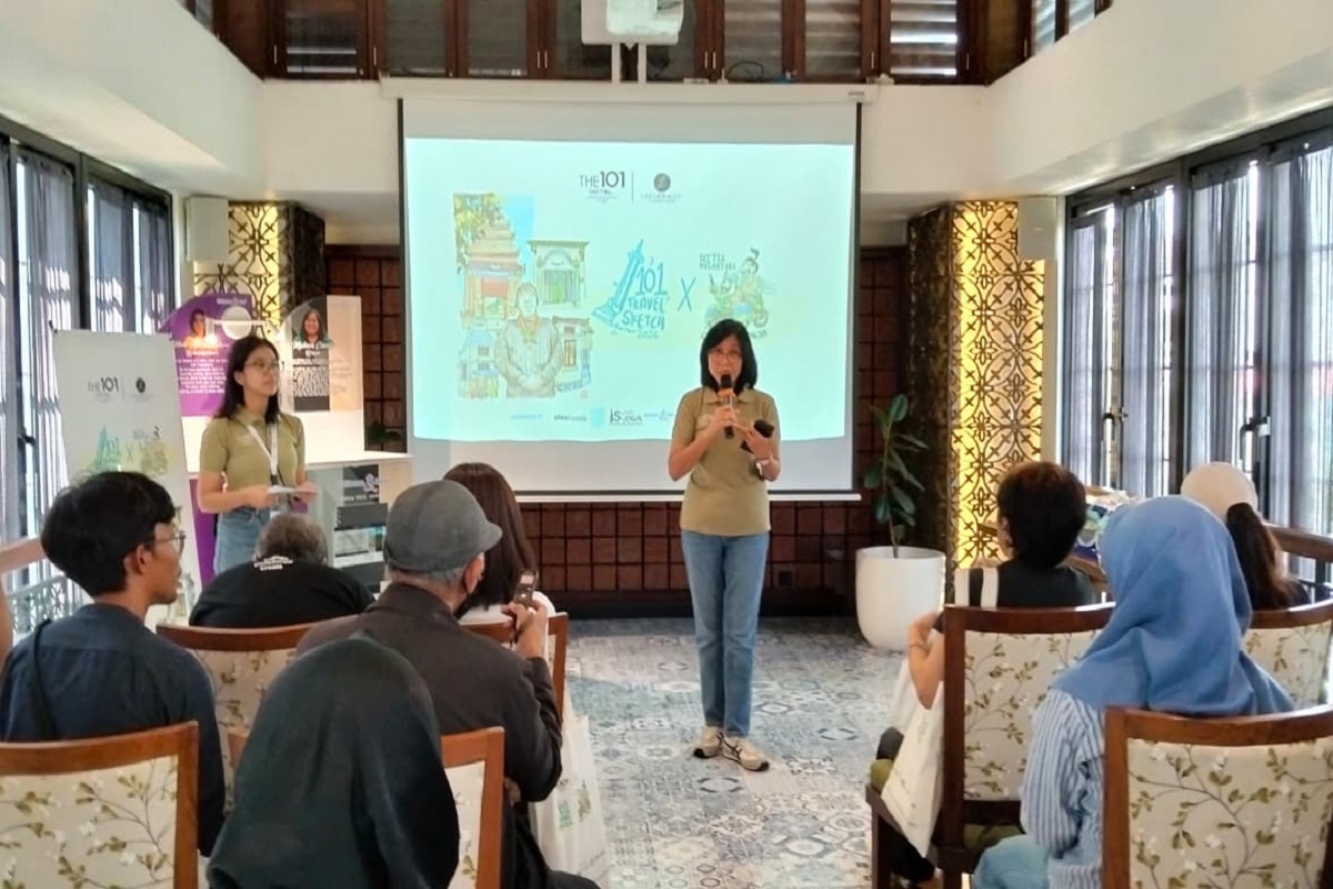 Lewat Sketsa, 101 Travel Sketch Bidik Tren Quality Tourism