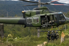 Konflik Ugimba, Koops TNI Habema Evakuasi Warga dengan Helikopter