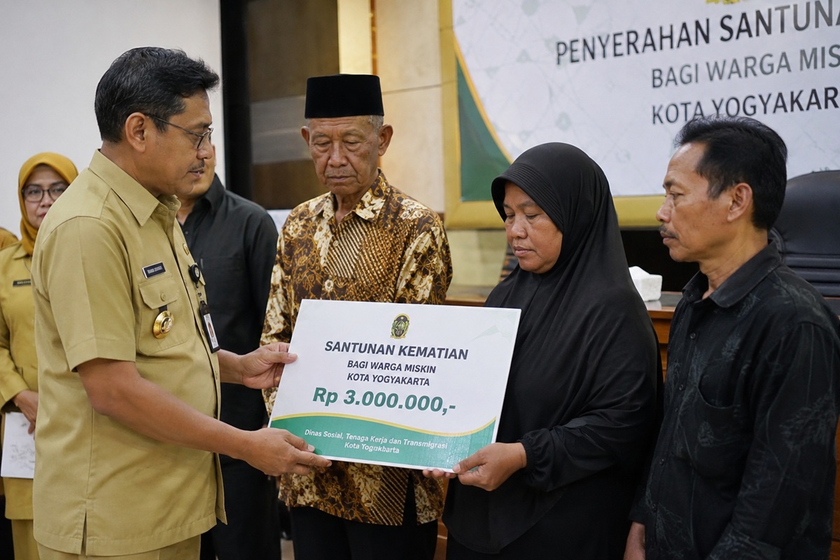 Dinsosnakertrans Jogja Kaji Perluasan Penerima Santunan Kematian
