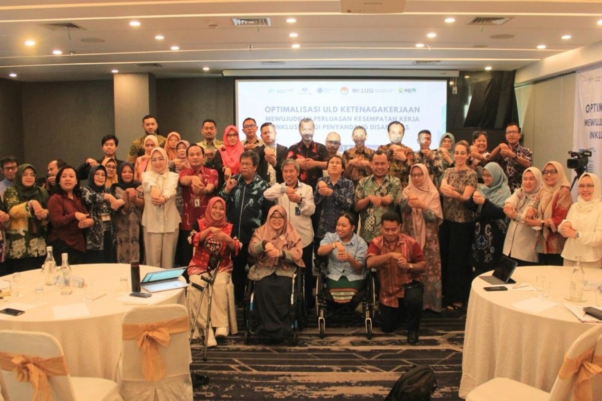 Kemnaker dan SIGAB Rilis Panduan Layanan Kerja Inklusif