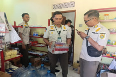 Satpol PP Bantul Temukan 2.704 Batang Rokok Ilegal di Sanden