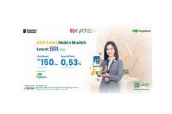 Makin Praktis! Kini Cicil Emas Bisa Langsung Lewat Aplikasi BRImo