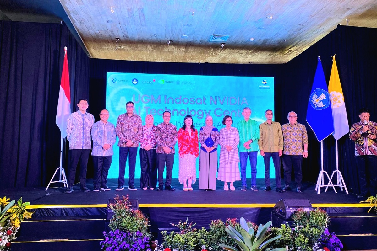 UGM, Indosat, dan NVIDIA Luncurkan Pusat Teknologi AI