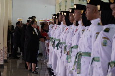 Pemkab Gunungkidul Kukuhkan 72 Anggota Paskibraka untuk HUT RI