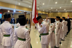 Paskibraka DIY Siap Kibarkan Bendera di Istana Kepresidenan Yogyakarta
