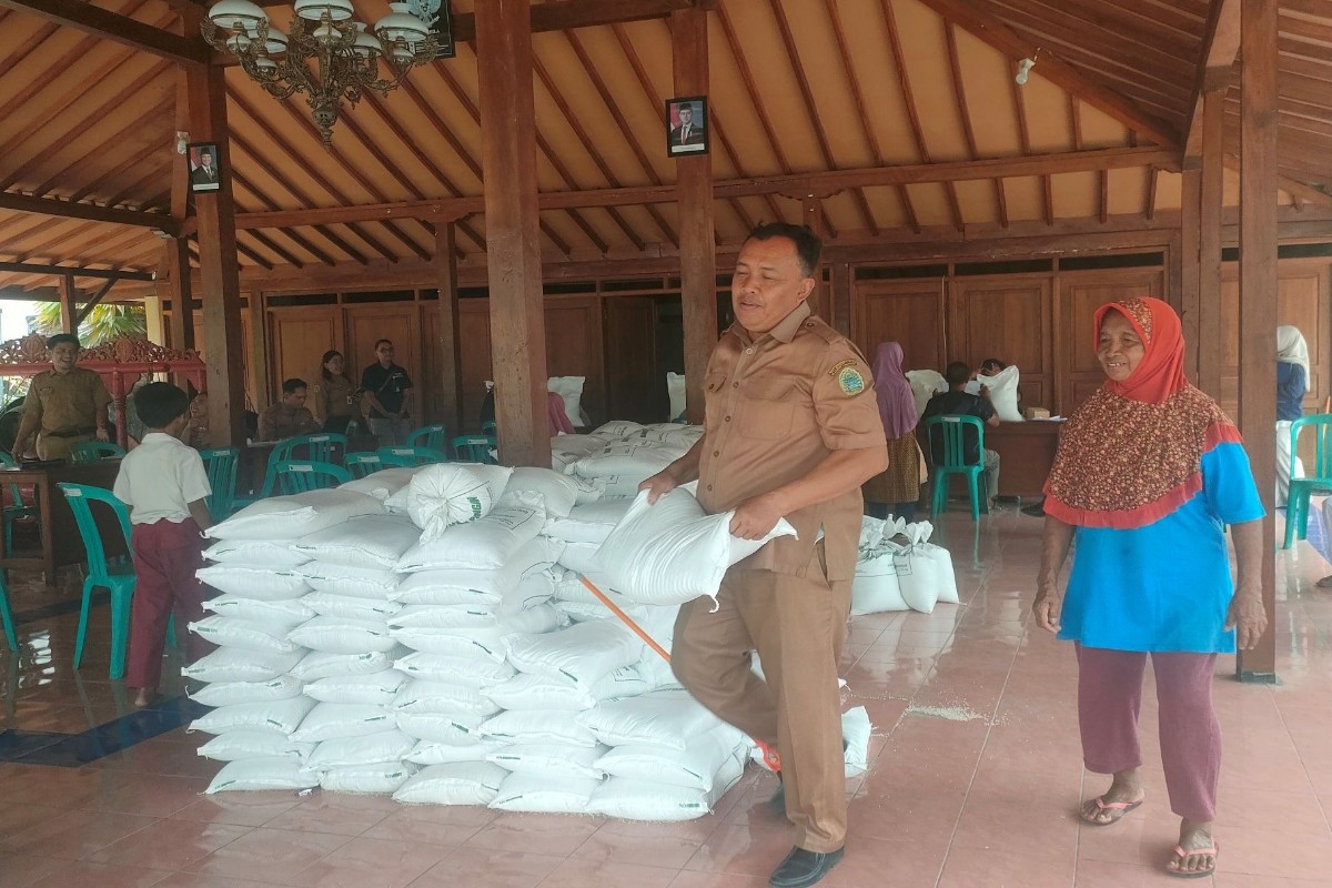 Penerima Bansos Beras Gunungkidul Bertambah 35.000 Keluarga