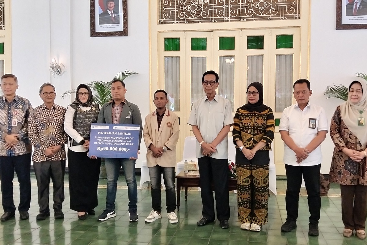 Pemda DIY Bantu Korban Gempa NTT, Mahasiswa Dapat Keringanan Biaya