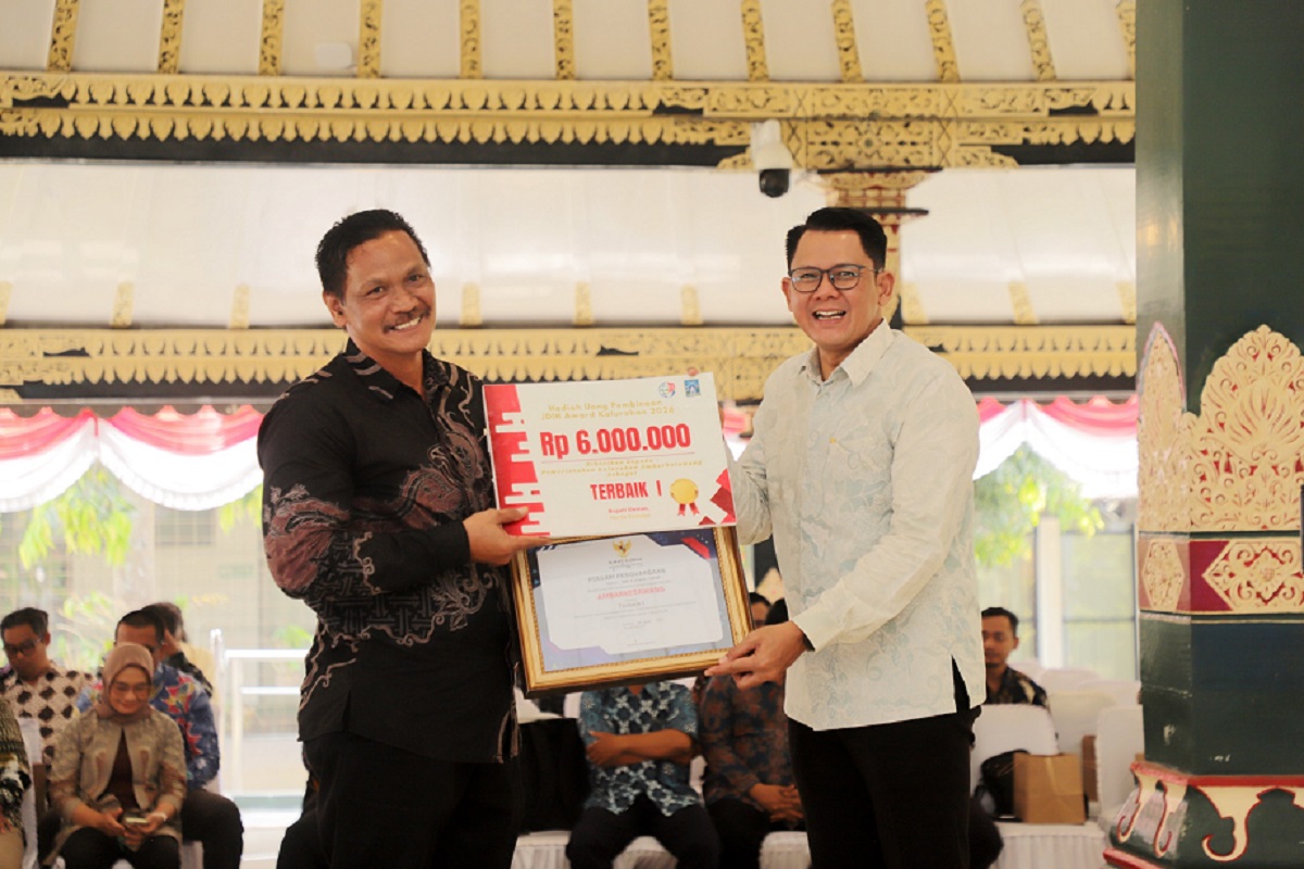 JDIH Award 2026, Nilai Kalurahan Sleman Capai 93
