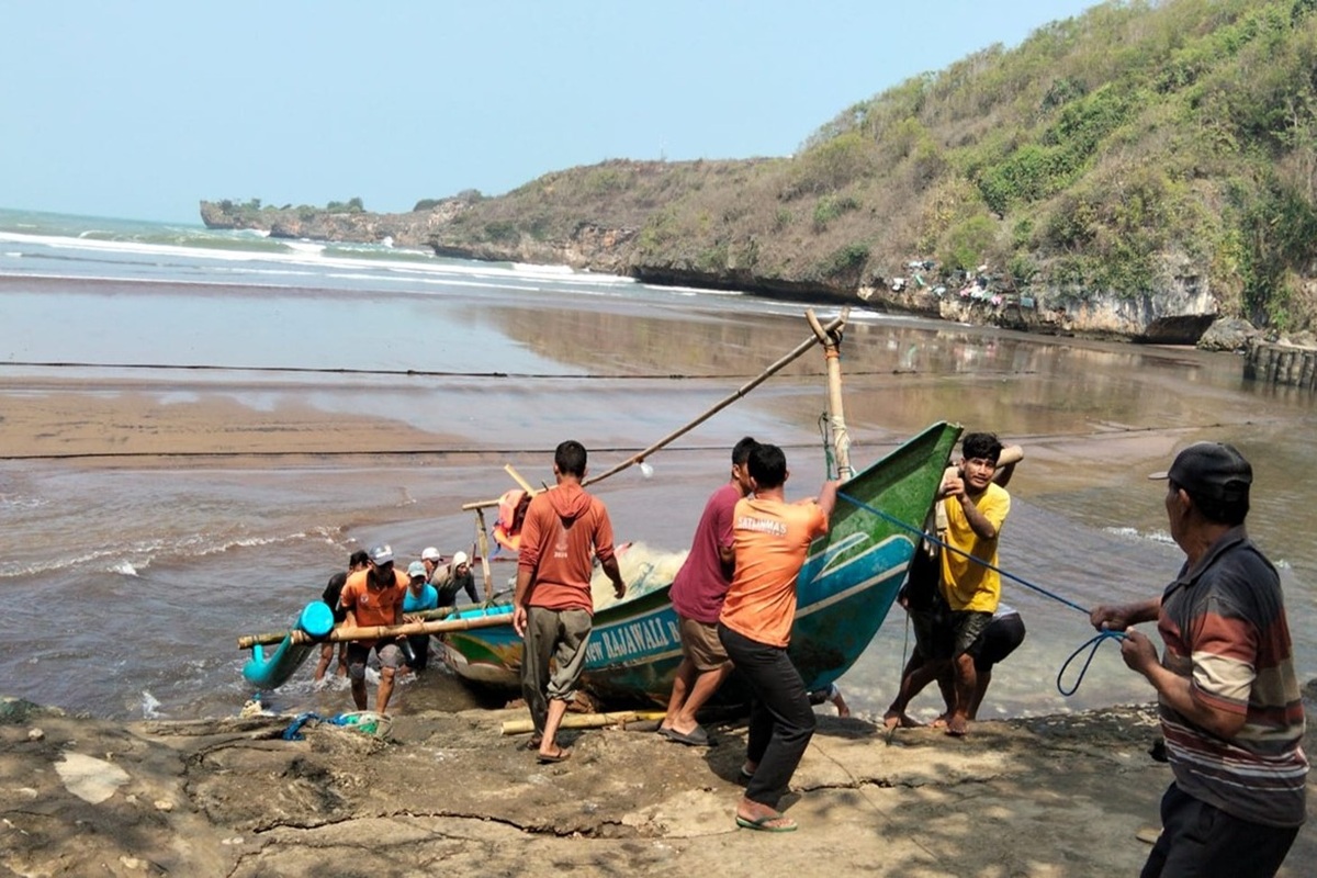 Aliran Sungai Pantai Baron Berubah, Gugusan Pulau Menghilang