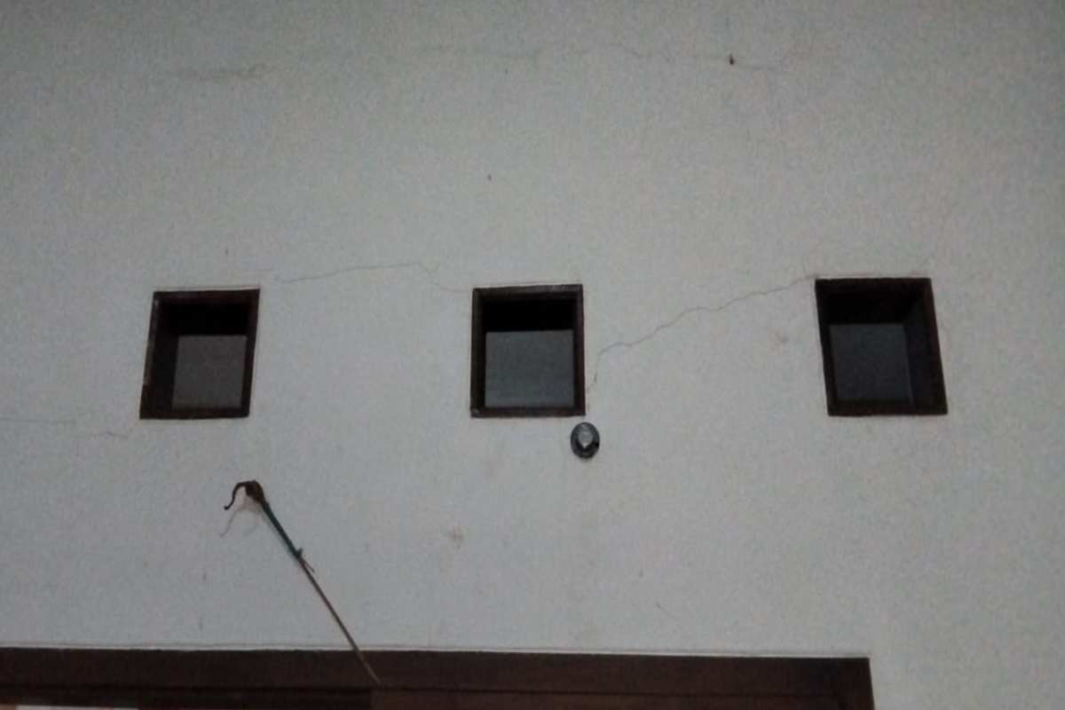 Dua Rumah di Umbulharjo Retak Usai Gempa Magnitudo 3,5 Bantul