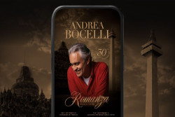 Tiket Andrea Bocelli di Borobudur Mulai Presale, Ada Diskon 20 Persen