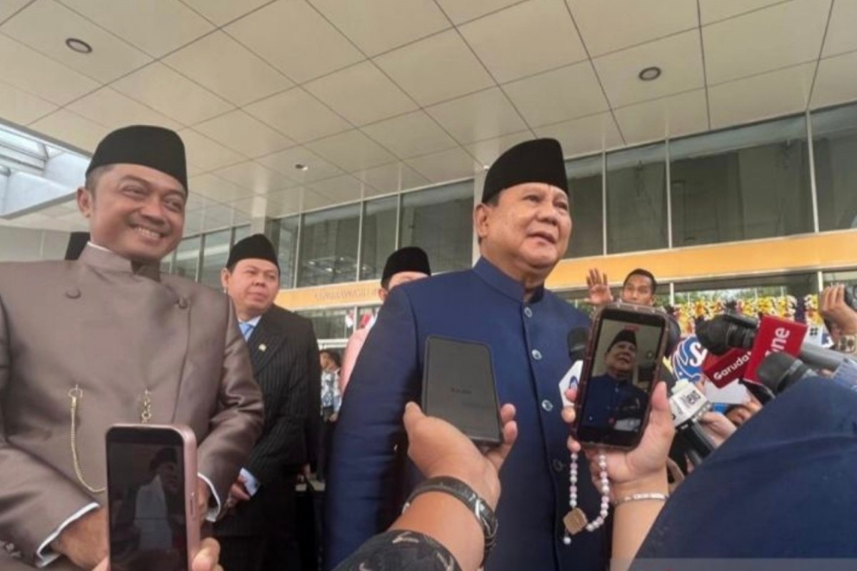 Prabowo Ungkap Pesan untuk  Pernikahan Kasespri Rizky Irmansyah
