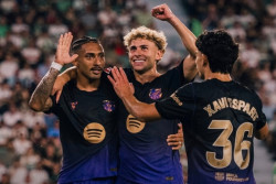 Barcelona Hancurkan Elche 5-0, Raphinha dan Fermin Lopez Bersinar