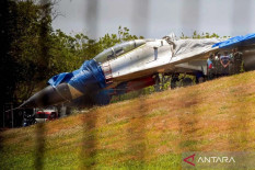 Jet Sukhoi Milik TNI AU Tergelincir di Runway 13 Bandara Sultan Hasanuddin
