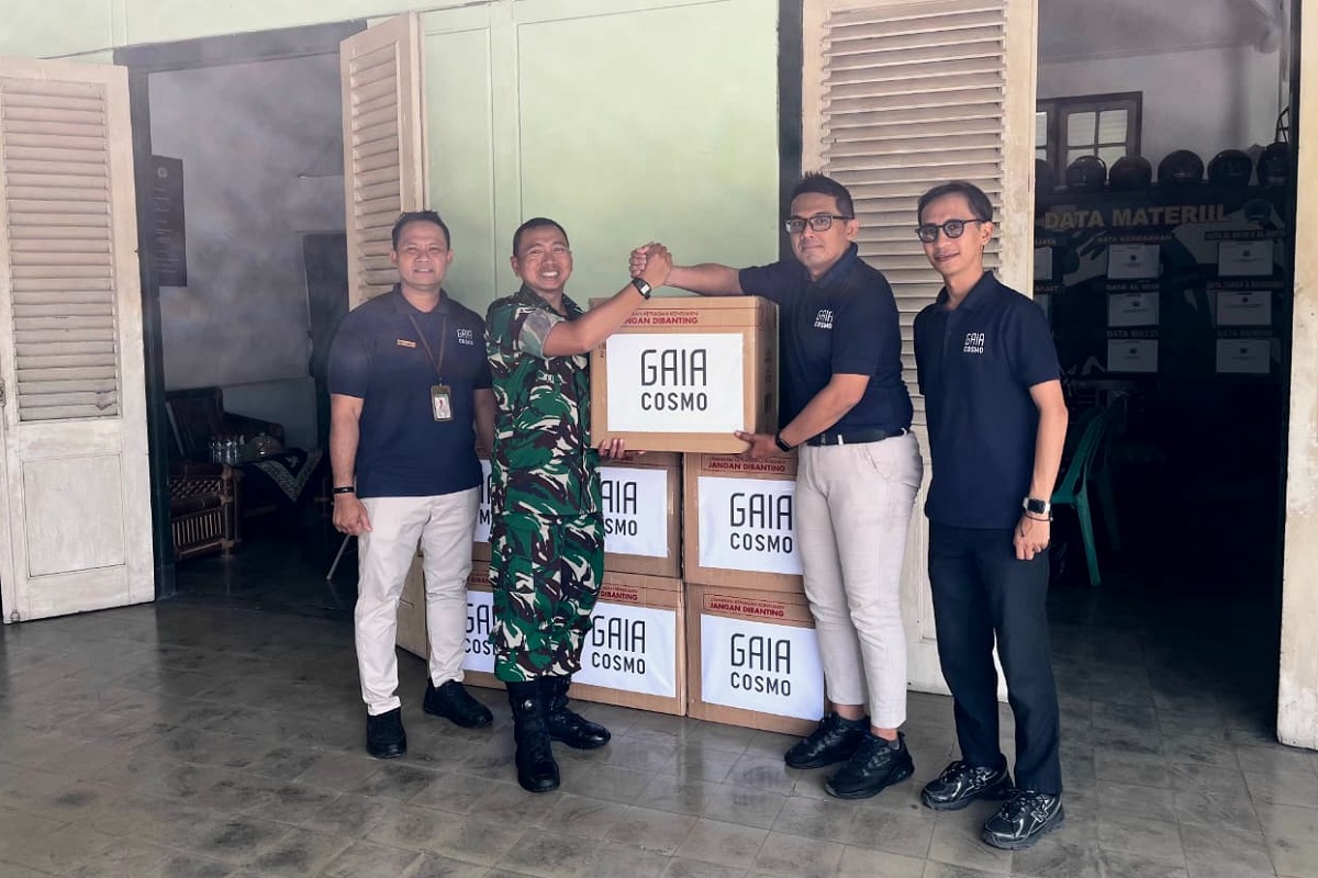 Uluran Kehangatan GAIA Cosmo untuk Korban Bencana di NTT