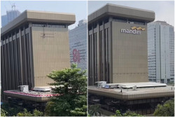 Logo Bank Mandiri Dicopot, Viral di Tengah Polemik Mas Botok