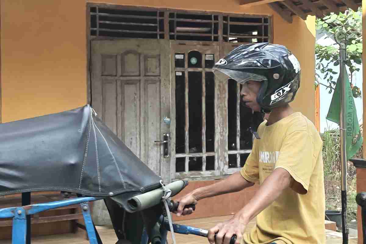 Tukang Becak Kulonprogo Jadi Desil 9, Anak Terancam Sulit Kuliah