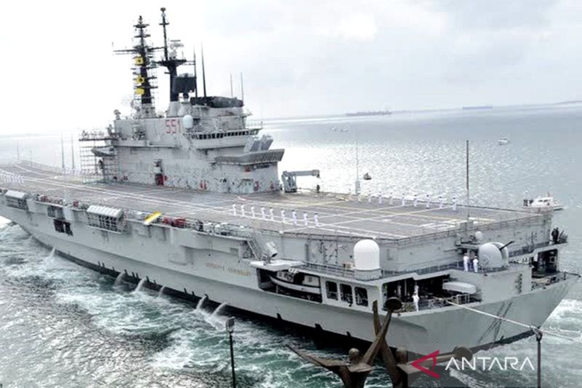 KRI Gajah Mada Disiapkan Jadi Kapal VVIP HUT ke-81 TNI