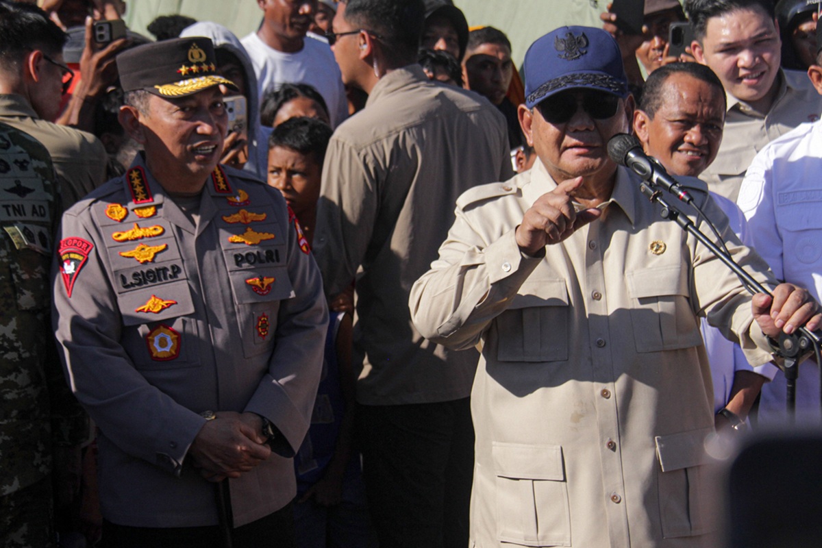 Ini Alasan Prabowo Tak Cepat Datang ke NTT Seusai Gempa