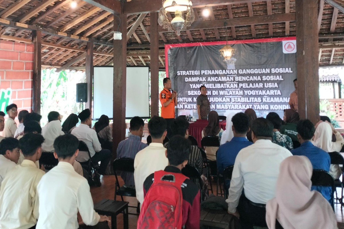 Kejahatan Jalanan Mengintai, Pelajar DIY Diminta Jadi Agen Damai