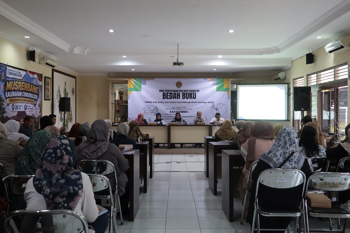 BEDAH BUKU: Literasi Jadi Modal UMKM Naik Kelas
