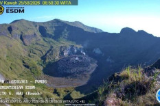 Gunung Awu Waspada, 323 Gempa Vulkanik Dangkal Terekam