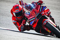 Marc Marquez Tercepat di FP1 Aragon, Bagnaia dan Martin Terpuruk