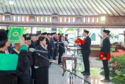 Lantik 173 Pejabat, Bupati Klaten: Jaga Amanah, Tingkatkan Pelayanan