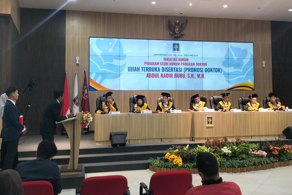 Disertasi FH UII Ungkap Timpangnya Relasi Rakyat dan DPR