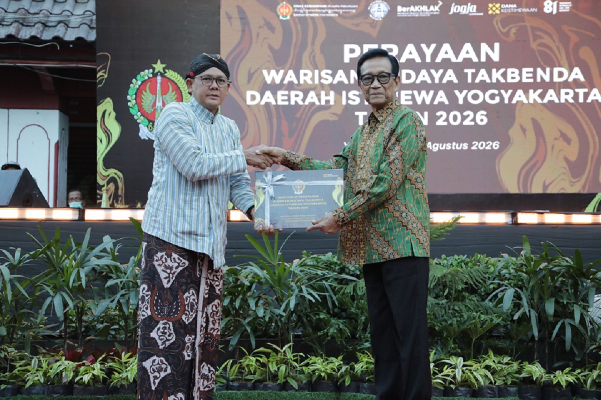 Reog Keprajuritan hingga Bebek Bacem Nglengis dari Sleman Jadi WBTb Nasional