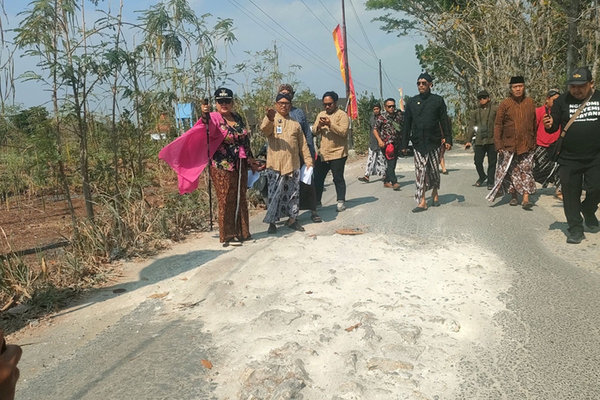 Bupati Gunungkidul Cek Jalan Rusak, Anggaran Rp40 Miliar Disiapkan