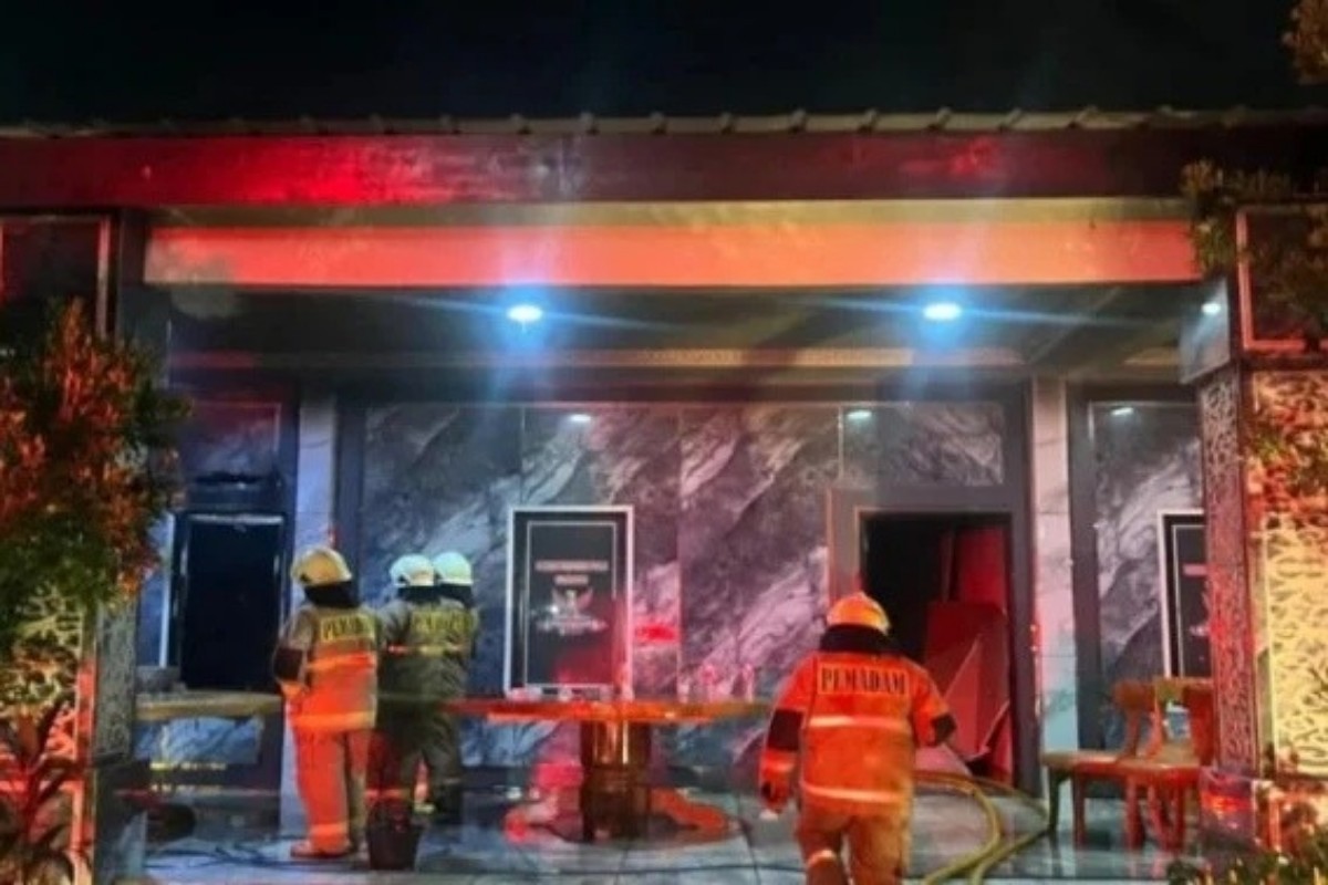 Markas GRIB Jaya di Kebon Jeruk Terbakar, Ini Penyebabnya