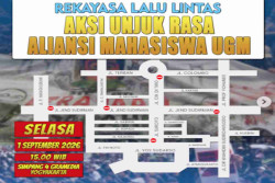 Simpang 4 Gramedia Jogja Ditutup Sore Ini: Ada Demonstrasi, Ini Rute Alternatifnya