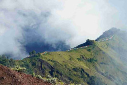 Pendakian Gunung Rinjani Dibuka Terbatas