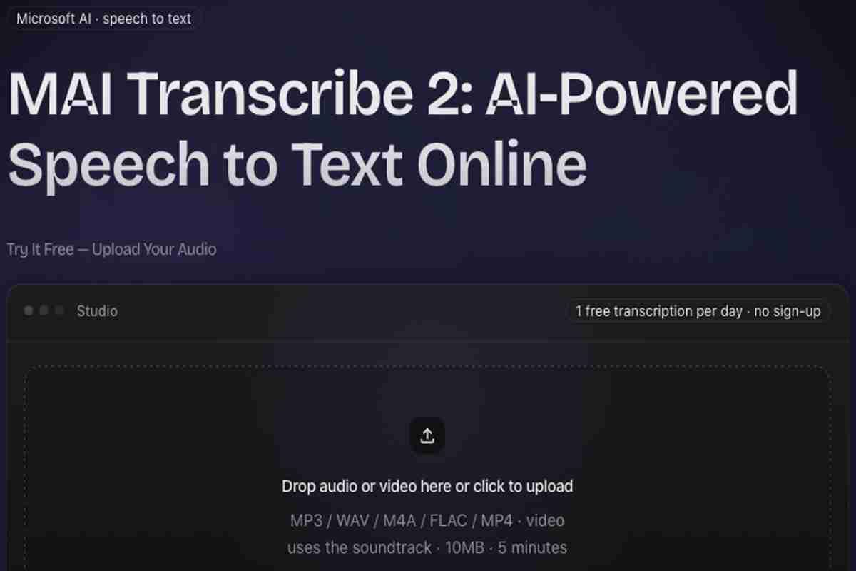 Microsoft Tantang OpenAI dengan AI Transkripsi Rp1.700 per Jam