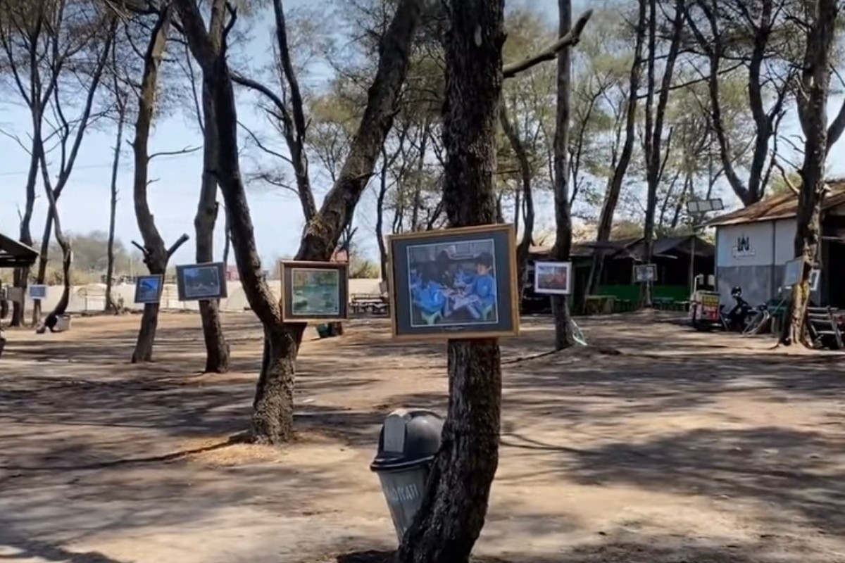 Pameran Foto Harmoni di Tanggul Tirto, Sisi Lain Wisata Bantul