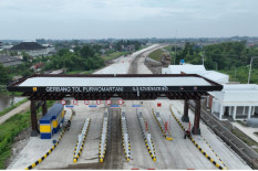 Bukan Bundaran, Akses Dekat Exit Toll Jogja-Solo di Kalasan Dilengkapi U-Turn