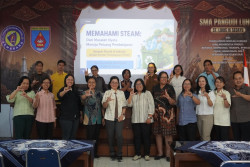 Workshop Inovasi Pembelajaran STEAM, Tim JPMIPA USD Dampingi Guru SMA PL Sedayu