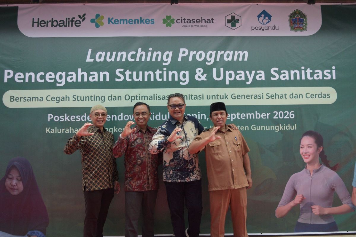 Herbalife Gandeng Yayasan Cita Sehat Cegah Stunting di Gunungkidul