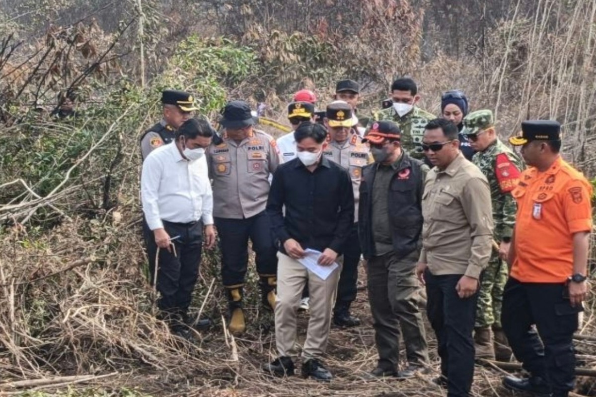 Wapres Gibran Tinjau Karhutla di Tiga Provinsi Kalimantan