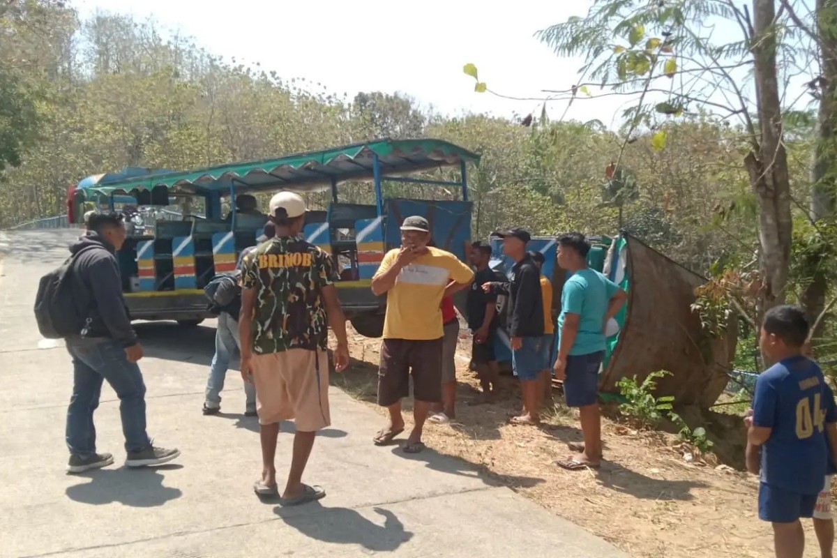 Kereta Kelinci Terguling di Gunung Pegat Klaten, 4 Dirawat